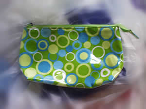 Lime Green Circle Purse