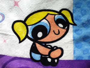 One PowerPuff Girl Blanket