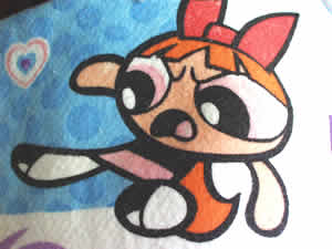 One PowerPuff Girl Blanket
