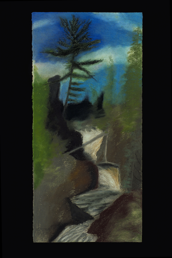 Cascade Falls Pastel by Braeburn
